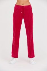 JUICY COUTURE Różowe damskie spodnie dresowe Tina Track Pants, Rozmiar XS. Czerwone spodnie dresowe Juicy Couture, s, bez wzorów, z dresówki. W wyprzedaży za 259.99 zł.