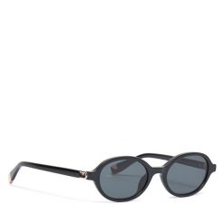 Okulary przeciwsłoneczne Furla. Czarne okulary przeciwsłoneczne Furla, bez wzorów. Za 779.99 zł.