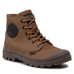 Trapery Palladium. Brązowe trapery i śniegowce Palladium. Za 639.99 zł.