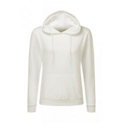 Bluza Damska Z Kapturem. Białe bluzy SG, l, bez wzorów, z kapturem. Za 111.99 zł.