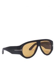 Tom Ford Okulary przeciwsłoneczne Bronson FT1044 Czarny. Czarne okulary przeciwsłoneczne Tom Ford, bez wzorów. Za 1,979.00 zł.