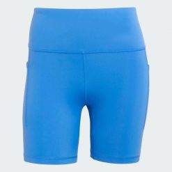 Krótkie legginsy do biegania adi365 Climacool. Niebieskie legginsy Adidas, bez wzorów, krótkie. Za 219.00 zł.