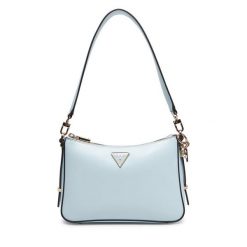 Torebka Guess. Niebieskie torebki klasyczne Guess, z aplikacjami, bez dodatków. Za 299.99 zł.