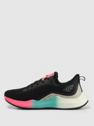 4F Buty treningowe STEP CONTROL 1.0 damskie - czarne 41. Czarne obuwie sportowe 4f, bez zapięcia, na fitness i siłownię. Za 229.99 zł.