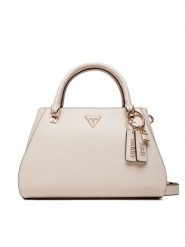 Guess Torebka Noelle II HWZG96 72070 Écru. Torebki klasyczne Guess, z aplikacjami, ze skóry, bez dodatków. Za 679.99 zł.