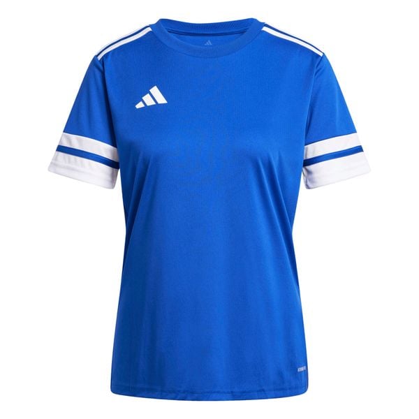 Koszulka damska adidas Squadra 25 Jersey niebieska JI9988 ROZMIAR 2XL. Białe bluzki Adidas, xl, bez wzorów, z jersey, sportowe, bez kołnierzyka, bez ramiączek. Za 68.00 zł.