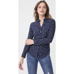 Granatowa Koszula Anya. Koszule Born2be, l, bez wzorów, klasyczne, bez kołnierzyka, bez ramiączek. Za 59.99 zł.