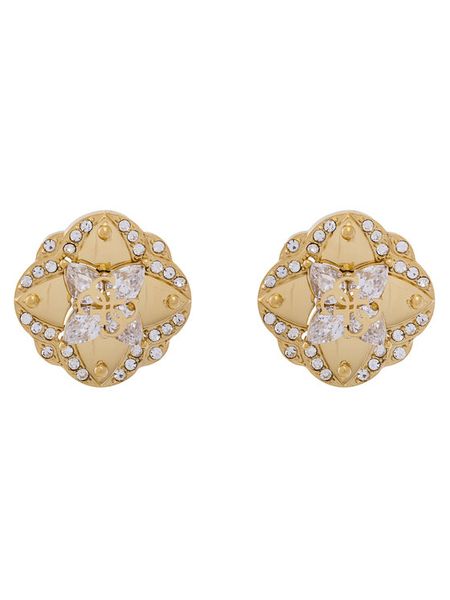 Guess Kolczyki JUBE05 504JW Złoty. Żółte kolczyki Guess, metalowe. Za 189.99 zł.