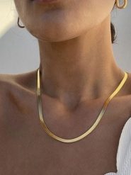 Heliophilia Pozłacany naszyjnik - dł. 60 cm rozmiar: onesize. Żółte naszyjniki Heliophilia, pozłacane. Za 97.51 zł.