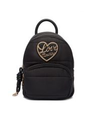 LOVE MOSCHINO Plecak JC4354PP0NKY100A Czarny. Czarne plecaki Love Moschino, bez wzorów, z materiału. Za 879.99 zł.