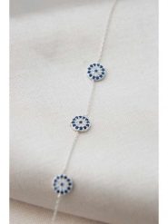 Heliophilia Bransoletka z elementami ozdobnymi rozmiar: onesize. Szare bransoletki Heliophilia, z cyrkonią, metalowe. Za 69.95 zł.