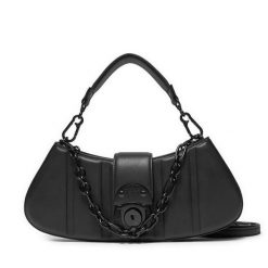 Torebka Steve Madden. Czarne torebki klasyczne Steve Madden, bez wzorów, bez dodatków. Za 319.99 zł.