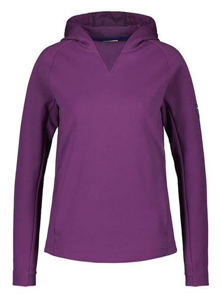 DOLOMITE Bluza polarowa "Latemar" w kolorze fioletowym rozmiar: S. Różowe bluzy Dolomite, s, bez wzorów, z polaru, z kapturem. Za 164.92 zł.