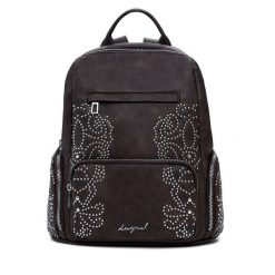 Plecak Desigual. Brązowe plecaki Desigual, bez wzorów. Za 379.99 zł.