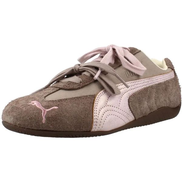 Buty PUMA YELLOW SPEEDCAT BRUSHED LUXE WNS Szary. Szare trekkingi Puma, z tkaniny, na fitness i siłownię. Za 431.99 zł.