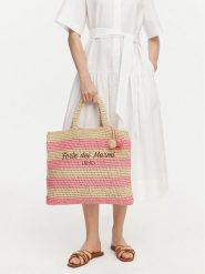 Liu Jo Torebka VA6197 A0006 Różowy. Czerwone shopper Liu Jo, bez wzorów, bez dodatków. Za 389.99 zł.