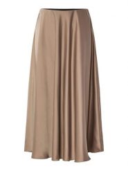 YAS Spódnica w kolorze szarobrązowym rozmiar: 34. Brązowe spódnice YAS, na co dzień, bez wzorów, midi, proste. Za 173.99 zł.