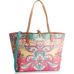 Torebka DESIGUAL - 19SAXP42 7019. Brązowe shopper Desigual, bez wzorów, ze skóry ekologicznej, bez dodatków. W wyprzedaży za 189.00 zł.