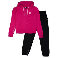 Bluza z kaptur na co dzień na siłownię. Czarne bluzy LEONE 1947 APPAREL, bez wzorów, z bawełny, bez kaptura. W wyprzedaży za 136.83 zł.