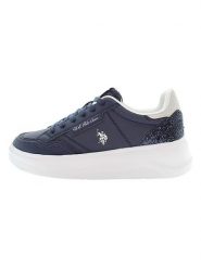 U.S. Polo Assn. Sneakersy w kolorze granatowym rozmiar: 38. Niebieskie trampki U.S. Polo Assn., bez wzorów, bez zapięcia. Za 173.99 zł.