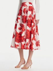 ARTIGLI Spódnica midi ACGO002398 325 Czerwony Regular Fit. Czerwone spódnice Artigli, bez wzorów, z syntetyku, midi. Za 309.99 zł.