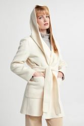 Płaszcz damski wełniany Falena MARELLA. Płaszcze Marella, bez wzorów, z wełny, bez kaptura. W wyprzedaży za 1,763.40 zł.