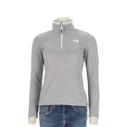 Second life - Bluza polarowa damska The North Face szara - Stan bardzo dobry. Szare bluzy sportowe The North Face, l, bez wzorów, z materiału, bez kaptura. Za 127.76 zł.