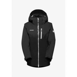 Kurtka narciarska damska Mammut Stoney HS Thermo. Czarne kurtki narciarskie Mammut, xs, bez wzorów, z poliesteru, bez kaptura, narciarskie. W wyprzedaży za 1,734.45 zł.