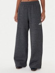 Adidas Spodnie dresowe ALL SZN Holiday Glitter Fleece JX4360 Szary Loose Fit. Szare spodnie dresowe Adidas, s, bez wzorów, z bawełny. Za 239.99 zł.