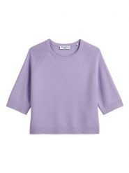 Marc O´Polo Sweter w kolorze fioletowym rozmiar: L. Różowe swetry l, bez wzorów, z bawełny, bez ramiączek. Za 224.52 zł.
