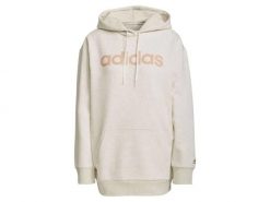 Bluza damska ADIDAS W LIN OV FL HD XS. Brązowe bluzy Adidas, xs, bez wzorów, z bawełny, bez kaptura. Za 229.00 zł.