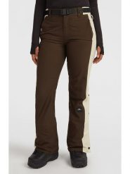 O'Neill Spodnie narciarskie w kolorze brązowym rozmiar: XL. Brązowe spodnie dresowe O'Neill, m, bez wzorów, z tkaniny. Za 483.17 zł.