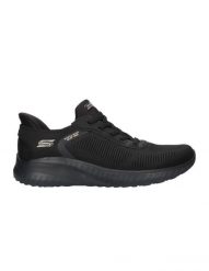 Buty do chodzenia damskie Skechers Bob Squad. Czarne trekkingi Skechers, z gumy, trekkingowe. Za 442.00 zł.