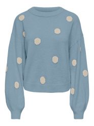 ONLY Sweter w kolorze błękitnym rozmiar: M. Niebieskie swetry Only, m, bez wzorów, bez ramiączek. Za 100.45 zł.