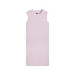 Sukienka damskie Puma Ess Dress Zen. Fioletowe sukienki Puma, s, bez wzorów, z bawełny, sportowe, bez kołnierzyka, bez ramiączek, sportowe. Za 190.00 zł.