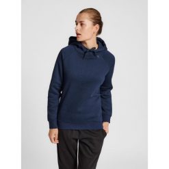 Bluza fitness damska Hummel red Heavy z kapturem. Niebieskie bluzy Hummel, s, bez wzorów, z kapturem. W wyprzedaży za 196.50 zł.