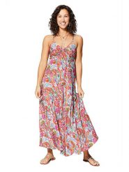 Ipanima Sukienka ze wzorem rozmiar: 38/40. Sukienki Ipanima, na co dzień, bez wzorów, bez kołnierzyka, bez ramiączek, maxi, proste. Za 78.99 zł.