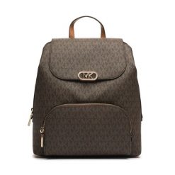 Plecak MICHAEL Michael Kors. Brązowe plecaki MICHAEL Michael Kors, bez wzorów. Za 1,079.00 zł.