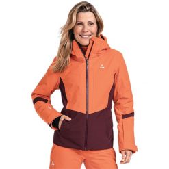 Kurtka narciarska damska Schöffel Kanzelwand. Brązowe kurtki narciarskie Schöffel, bez wzorów, bez kaptura, narciarskie. Za 1,499.99 zł.