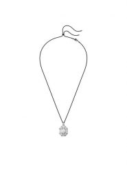 Swarovski Naszyjnik Lucent 5698526 Srebrny. Szare naszyjniki SWAROVSKI, srebrne. Za 579.99 zł.