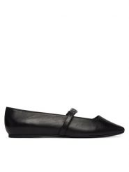 KARL LAGERFELD Baleriny Konnie KL40196 Czarny. Czarne baleriny KARL LAGERFELD, bez wzorów, ze skóry, bez obcasa. Za 749.99 zł.