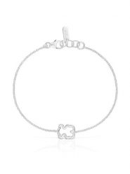 TOUS Bransoletka New Silueta 1004439200 Srebrny. Szare bransoletki Tous, srebrne. Za 319.99 zł.