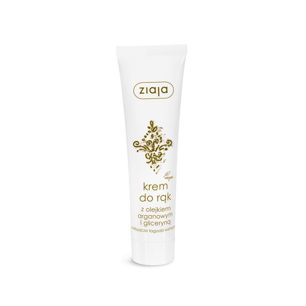 Krem do rąk z olejkiem arganowym i gliceryną Ziaja. Dłonie Ziaja. Za 8.29 zł.