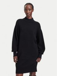 HUGO Sukienka dzianinowa Sorelleny 50571230 Czarny Oversize. Czarne sukienki Hugo, l, bez wzorów, z dzianiny, bez kołnierzyka, bez ramiączek, oversize. Za 999.99 zł.