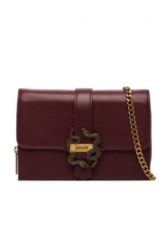 Just Cavalli Portfel 81RA5PA6 ZSA89 Bordowy. Czerwone portfele Just Cavalli, bez wzorów, ze skóry. Za 689.99 zł.