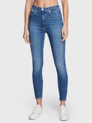 Calvin Klein Jeans Jeansy J20J220198 Niebieski Skinny Fit. Niebieskie jeansy Calvin Klein Jeans, bez wzorów. Za 449.99 zł.