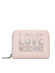 LOVE MOSCHINO Portfel JC5732PP0MKD0601 Różowy. Czerwone portfele Love Moschino, bez wzorów, ze skóry. Za 379.99 zł.