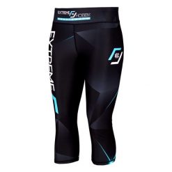 Legginsy sportowe damskie EXTREME HOBBY MT SPORT 3/4. Niebieskie legginsy EXTREME HOBBY, s, bez wzorów, z elastanu. Za 179.00 zł.