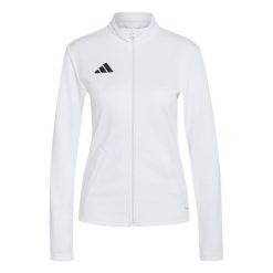 Bluza damska adidas Entrada Track. Białe bluzy Adidas, bez wzorów, bez kaptura. Za 121.99 zł.
