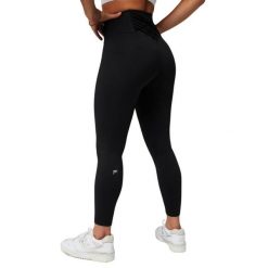 Legginsy 7/8 z wysokim stanem damskie Fabletics Boost. Czarne legginsy FABLETICS, xl, bez wzorów, z elastanu, z podwyższonym stanem. Za 300.00 zł.